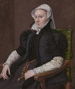 Anthonis Mor Portrait of Anne Fernely painting
